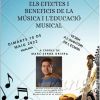 Conferencia: Efectes i beneficis de la música i l'educació musical